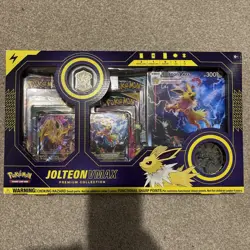 Jolteon VMAX Premium Collection Box New Sealed Pokemon TCG - Image 1