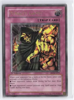 Yugioh - Penalty Game! FET-EN051 1st Edition - Flaming Eternity - Image 1