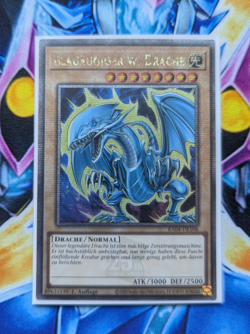 Yu-Gi-Oh! Blauaugiger w. Drache RA04-DE108 Quarter Century Secret! Deutsch! 1.A - Image 3