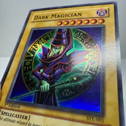 Yugioh! Dark Magician SYE-001 Super Rare 1st Edition LP/MP - Image 2