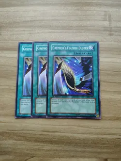 Yu-Gi-Oh! - Gryphon's Feather Duster 3X - Full Playset - Image 1