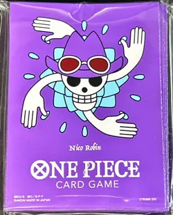 ONE PIECE Card Game Limited Card Sleeve 70pcs Robin Premium Mat Vol 3 Sleeves JP - Image 1