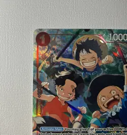 Ace & Sabo & Luffy (Alternate Art) OP13-007 Carrying On His Will Foil - Image 3