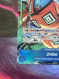 Jinbe OP14-049 Alt Art One Piece Azure Sea's Seven TCG English NM - Image 5