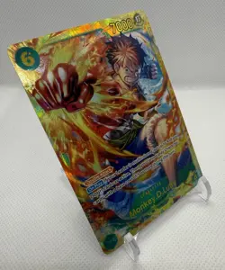 One Piece near mint Monkey.D.Luffy Carrying On His Will OP13-118 - Image 2