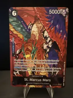 St. Marcus Mars (Alternate Art) OP13-091 Carrying On His Will Foil One Piece - Image 1