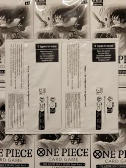 24x One Piece Azure Sea's Seven (OP-14) Dash Pack *FACTORY SEALED* NEW - Image 2