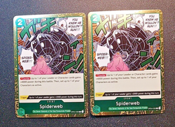 One Piece Kingdoms of Intrigue Spiderweb Foil OP04-035 (X2) NM Rare - Image 3