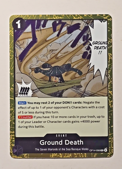 One Piece The Azure Sea's Seven Ground Death R OP14-096 - Image 1