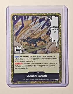 One Piece The Azure Sea's Seven Ground Death R OP14-096 - Image 3
