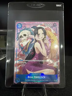 One Piece CCG Boa Hancock Alternate Art OP13-051 English Carrying On His Will NM - Image 3
