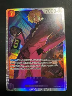 Sanji - OP09-065 - One Piece: Emperors In The New World Super Rare English NM - Image 1