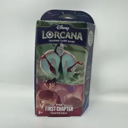 Disney Lorcana TCG The First Chapter Ruby & Emerald Starter Deck - 60 Cards NEW 4050368981707 - Image 1