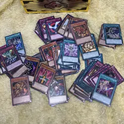 Yu-gi-oh Gold Box & Cards Lot: Mixed Rarity, Condition, Etc Yugioh TCG - Image 2