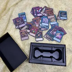 Yu-gi-oh Gold Box & Cards Lot: Mixed Rarity, Condition, Etc Yugioh TCG - Image 4