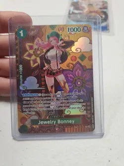 Jewelry Bonney SP SEC ST02-007 OP08 Alternate Art One Piece Card English - Image 1