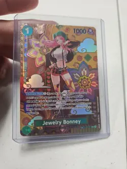 Jewelry Bonney SP SEC ST02-007 OP08 Alternate Art One Piece Card English - Image 4
