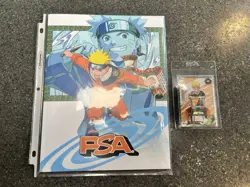 PSA Magazine X Kayou Exclusive Naruto Uzumaki SEALED Promo Card December 2025 - Image 3