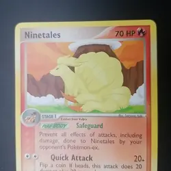 Ninetales 22/101 Non Holo Rare EX Hidden Legends Pokemon Card - LP - Image 2