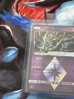 Pokemon TCG Giratina Prism Star Holo Card 58/156 SM Ultra Prism NM - Image 2