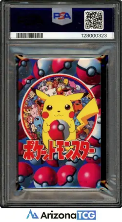 Pokemon 1998 9 Of Spades Televi-Kun Magazine Playing Card GEM MINT PSA 10 - Image 2