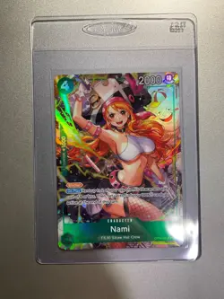 One Piece TCG Nami OP14-031 Alt Art AA Card Game CCG English - Image 1