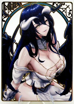 Albedo - Random #/200 - Limited Edition Gold Metal Card - Goddess Story - Image 1