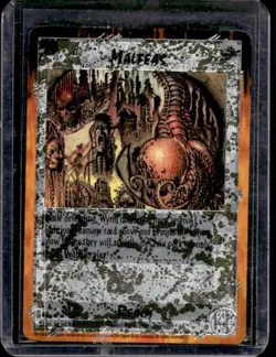Rage Collectible Card Game Rare Card White Wolf Malfeas - Image 1