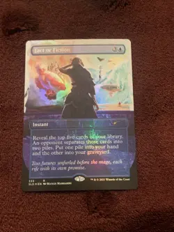 Fact Or Fiction Secret Lair Drop Foil 333 NM Magic The Gathering MTG X1 Card - Image 1