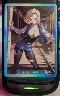 Android Dragon Ball Z LR-05 Goddess Story No Doubt Getting Wet Card Waifu - Image 1