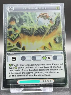 Chaotic Card : Terraport Zenith Of The Hive Rare Attack - Image 1