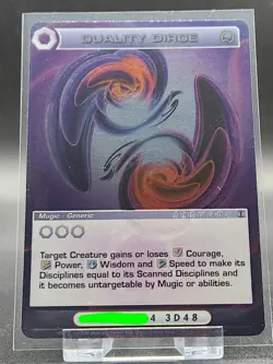 Chaotic Card : Duality Dirge alliances Beyond The Doors Rare Mugic - Image 1