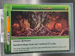 Chaotic Card : Wooden Pillar Dawn Of Perim First Edition Super Rare Location - Image 1