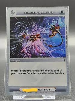 Chaotic Card : Telebracers Zenith Of The Hive Zoth Super Rare Battlegear - Image 1