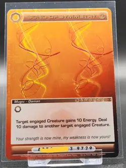 Chaotic Card : Song Of Symmetry Dawn Of Perim 1st Edition Rare Mugic - Image 1