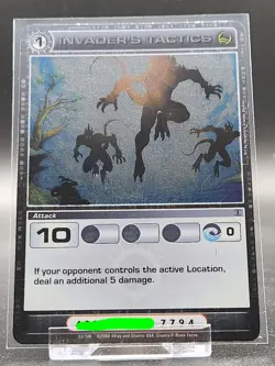 Chaotic Card : Invader's Tactics Rise Of The Oligarch Rare Attack - Image 1