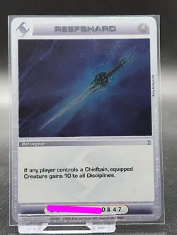 Chaotic Card : Reefshard Beyond The Doors Rare Battlegear - Image 1