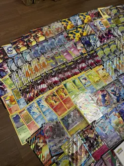 Pokemon Jumbo Card Lot of 165 with Jumbo Binders Celebrations VMAX Mega - Image 5