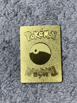 Gengar&Mimikyu GX HP240 Horror House Gold Foil Fan Art Card - Image 2