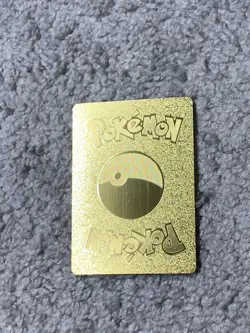 Gengar&Mimikyu GX HP240 Horror House Gold Foil Fan Art Card - Image 3
