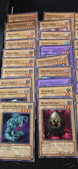 Yu-Gi-Oh! LOB Unlimited Lot (99/126 Cards) - 2002 Vintage Set Lp Or Better - Image 1