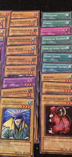 Yu-Gi-Oh! LOB Unlimited Lot (99/126 Cards) - 2002 Vintage Set Lp Or Better - Image 2