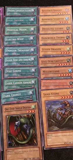 Yu-Gi-Oh! LOB Unlimited Lot (99/126 Cards) - 2002 Vintage Set Lp Or Better - Image 5