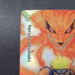 Naruto Uzumaki NRSA01-SSR-019L3 Naruto Kayou Card (ENGLISH) - Image 2