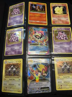 Pokemon Cards Collection Binder Card Lot for Collectors 360 Hits Most NM - Image 1