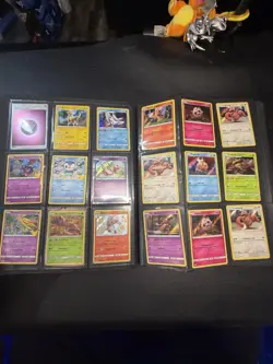 Pokemon Cards Collection Binder Card Lot for Collectors 360 Hits Most NM - Image 3