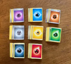 Pokemon energy cards 160 (25 of each type) - Great condition - Image 1