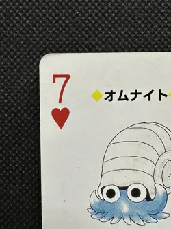Pokemon Omanyte 7 of Heart Green Venusaur Deck Playing Card Poker Nintendo - Image 2