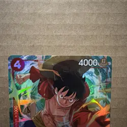Monkey D Luffy OP12-015 SR Alternate Art English One Piece Card Game - Image 2