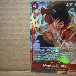 Monkey D Luffy OP12-015 SR Alternate Art English One Piece Card Game - Image 5